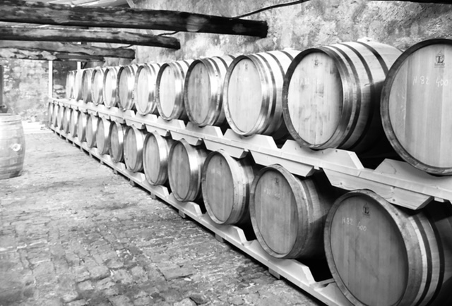 Armagnac barrel storage